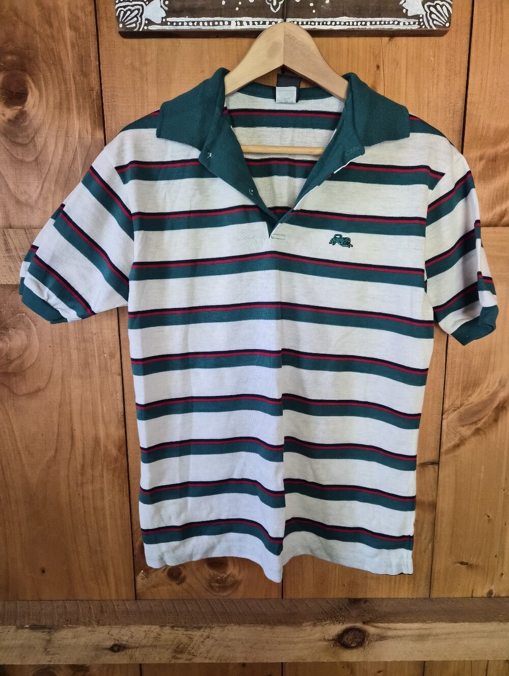 Vintage The Garan Man Striped Collared Tee